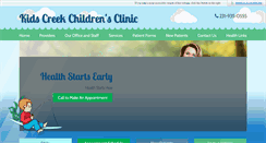 Desktop Screenshot of kidscreekcc.com